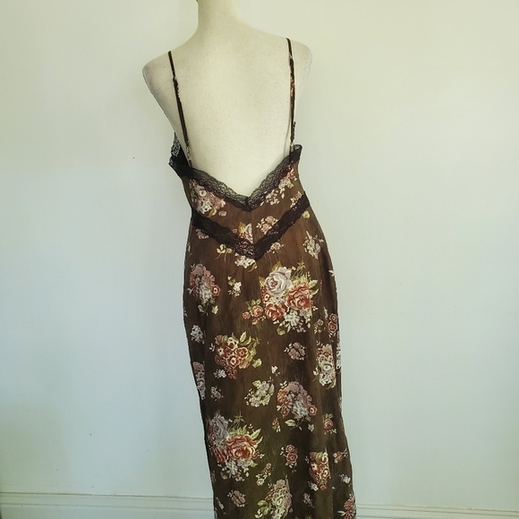 H&M x Brock Collection Woodsy Floral Slip Lyocell Dress - Picture 11 of 16